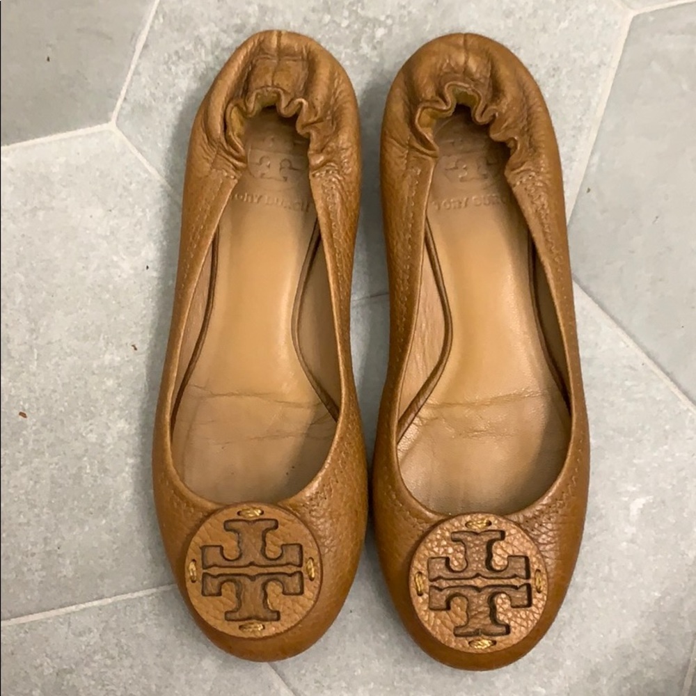 Tory Burch Leather Ballet Flats